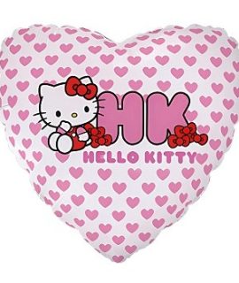 Pallone HELLO KITTY con cuori rosa