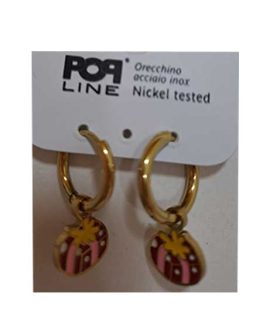 Orecchini natalizi PACCO REGALO con cerchietto