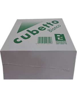 Cubotto bianco per appunti