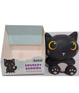 Squishy anti-stress GATTO NERO I-Total