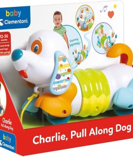 Charlie Pull Along Dog CLEMENTONI