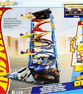 Set  di piste per macchine HOT WEELS - Transforming race tower