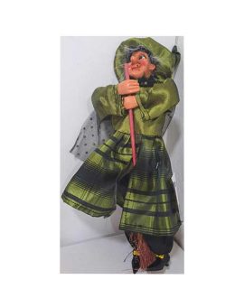 Befana con vestito verde