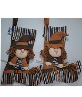 Calza stivale rigata porta dolci BEFANA