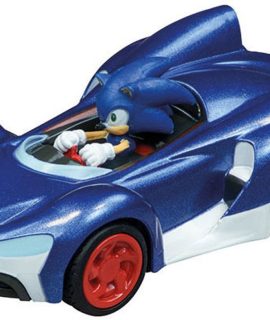Auto Carrera SONIC con retrocarica blu