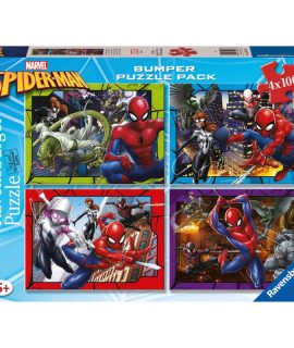 Puzzle Pack SPIDER MAN 4x100