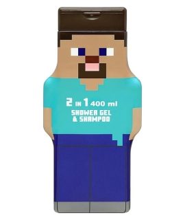 MINECRAFT Steve Gel Doccia e Shampoo