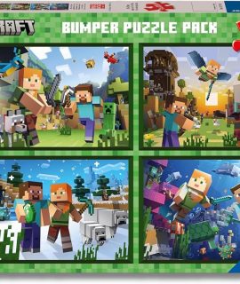 Puzzle Pack MINECRAFT 4x100