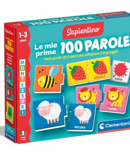 Sapientino Le mie prime 100 Parole CLEMENTONI