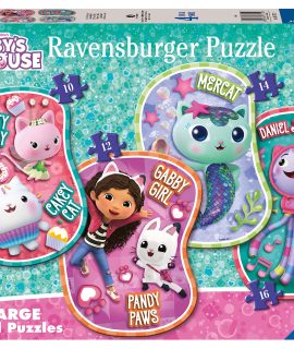 Puzzle 4 Pack GABBY'S DOLLHOUSE