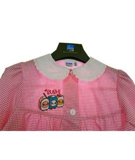 Grembiule Quadretti rosa/bianco Siggi Femminile ART. AP1235
