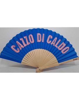 Ventaglio I-TOTAL con scritta CAZZO DI CALDO