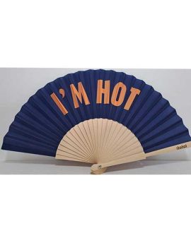 Ventaglio I-TOTAL con scritta I'M HOT