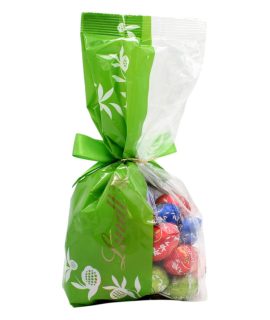 Sacchetto ovetti LINDOR al pistacchio, latte e fondente da 320 gr