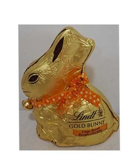 Gold Bunny LINDT cioccolato latte e biscotti alla vaniglia da 100 gr