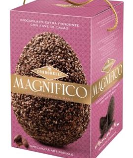 Uovo MAGNIFICO CONDORELLI al Cioccolato Extra Fondente con fave di cacao 440 gr