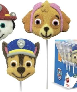 Lecca lecca in Marshmallow Paw Patrol