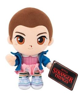 Peluche STRANGER THINGS con vestito rosa