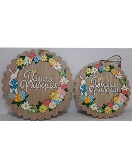 Dietroporta in legno BUONA PASQUA