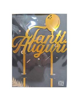 Topper ORO Tanti Auguri