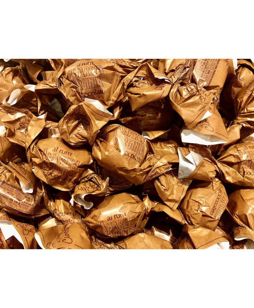 vendita-online-virginia-soffici-amaretti-ricoperti-di-cioccolato-fondente-rum-100g