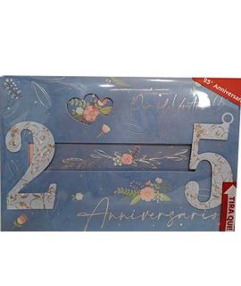 Biglietto 25° anniversario con tirante