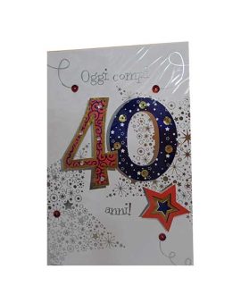 Biglietto 40 anni talking con stella