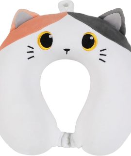 Cuscino viaggio GATTO CON ORECCHIE COLORATE I-TOTAL