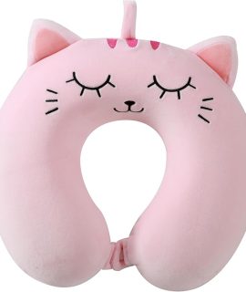 Cuscino viaggio GATTO ROSA I-TOTAL