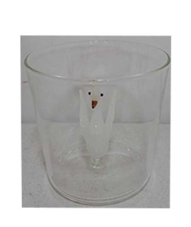 Bicchiere I-TOTAL in vetro con CIGNO