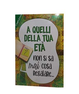 Biglietto compleanno con dentiera