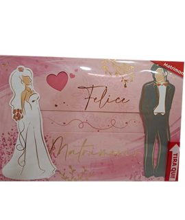 Biglietto Matrimonio con tirante SPOSI