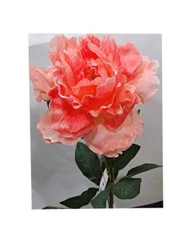 Peonia artificiale sfumata rosa