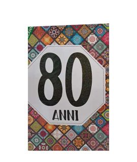 Biglietto 80 anni MOSAICO