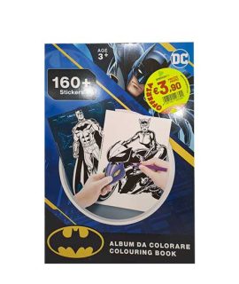 Libro da colorare con stickers BATMAN