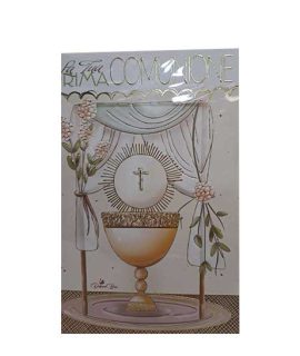 Biglietto COMUNIONE con calice