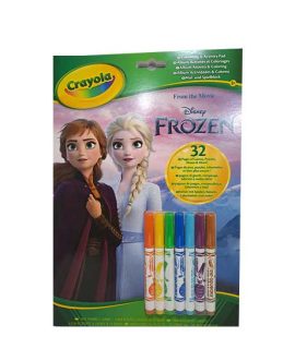 Libro da colorare FROZEN con pennarelli Crayola