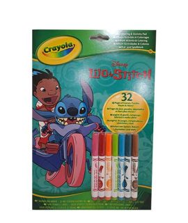 Libro da colorare STITCH con pennarelli Crayola