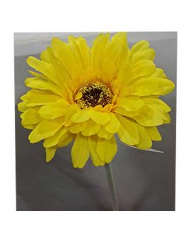 Gerbera artificiale GIALLA