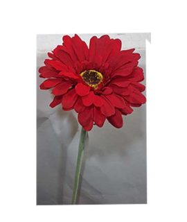 Gerbera artificiale ROSSA