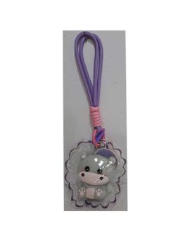Ciondolo portachiavi Anti-stress Squeeze Jellypop IPPOPOTAMO I-TOTAL