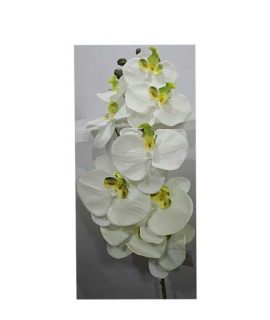 Ramo artificiale orchidee bianche