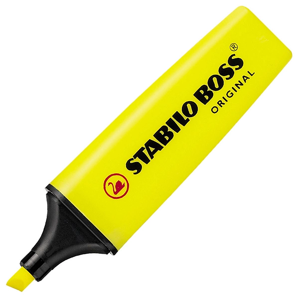 stabilo-boss-evidenziatore-original-punta-scalpello-tratto-2-5-mm-giallo-confezione-10-pezzi_706829