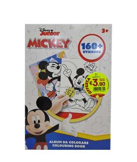 Libro da colorare con stickers TOPOLINO