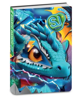 Diario Sj Gang 2026/2027 DINOSAURO CELESTE
