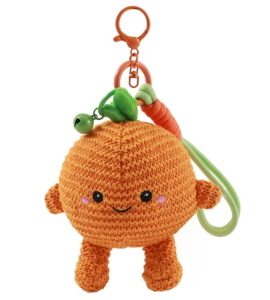 Portachiavi Crochet I-TOTAL ARANCIA