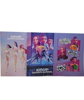 Quaderno maxi H-POP Demon Hunters