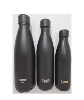 Borraccia in acciaio NERA I-Drink I-TOTAL