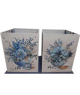 Portapenne Blue Flowers
