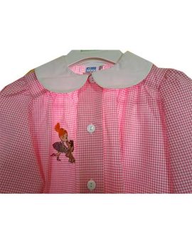 Grembiule Quadretti rosa/bianco Siggi Femminile ART. 4331